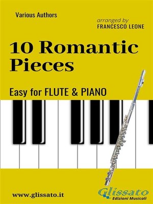 cover image of 10 Romantic Pieces--Easy for Flute and Piano
